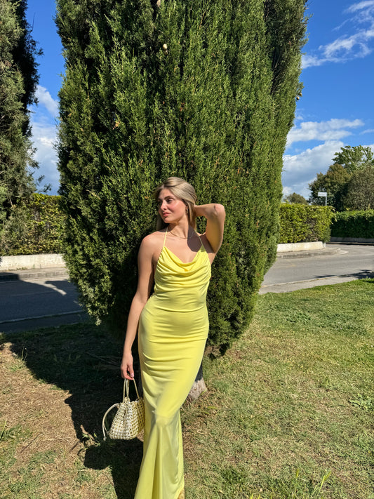 Abito Flora giallo